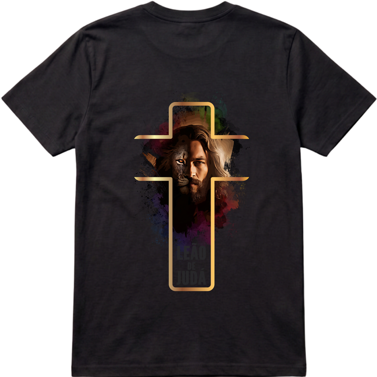 "CRUZ DE JESUS" Camiseta Premium Unissex Bunker Studios
