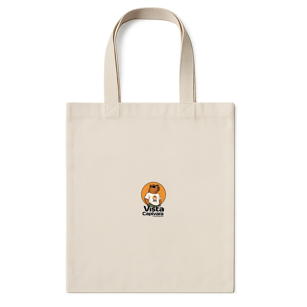 "Capivara Rock & Roll DTG" Ecobag