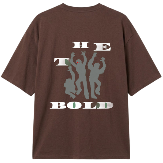 "the bold zombies" Camiseta Oversized Classic