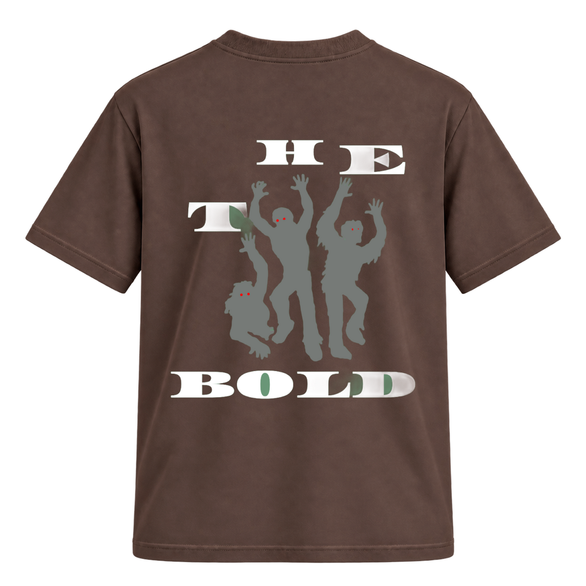 "the bold zombies" Camiseta Regular Suedine