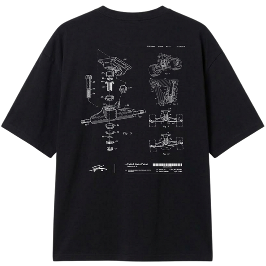 "SKATE TRUCK PROJECT" Camiseta Oversized Classic