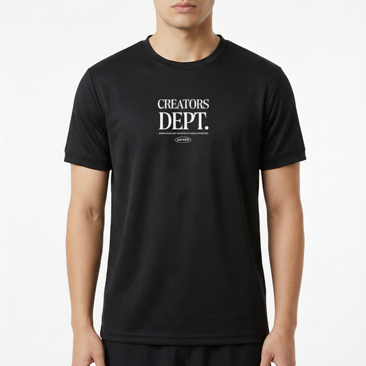"DRY-FIT // CREATORS DEPT." Camiseta Regular Poliamida UV