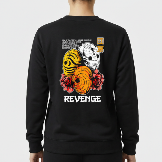 "Moletom Obito Revenge" Blusão Moletom