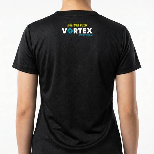 "Camiseta Vortex Boituva 2026 - Robson (Tarado)" Camiseta Regular Poliamida UV