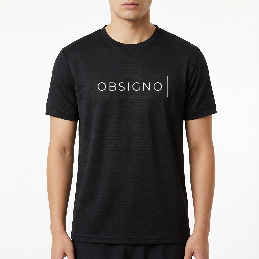 "Camiseta Obsigno UV Estampa Contraste" Camiseta Regular Poliamida UV