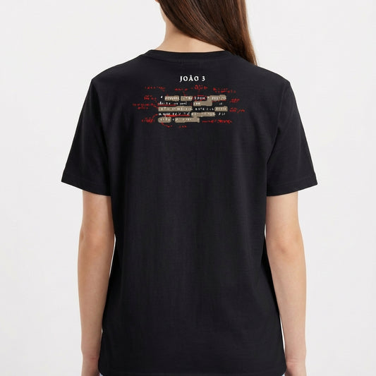 "PREACHING JOÃO 3:16" Camiseta Básica Unissex