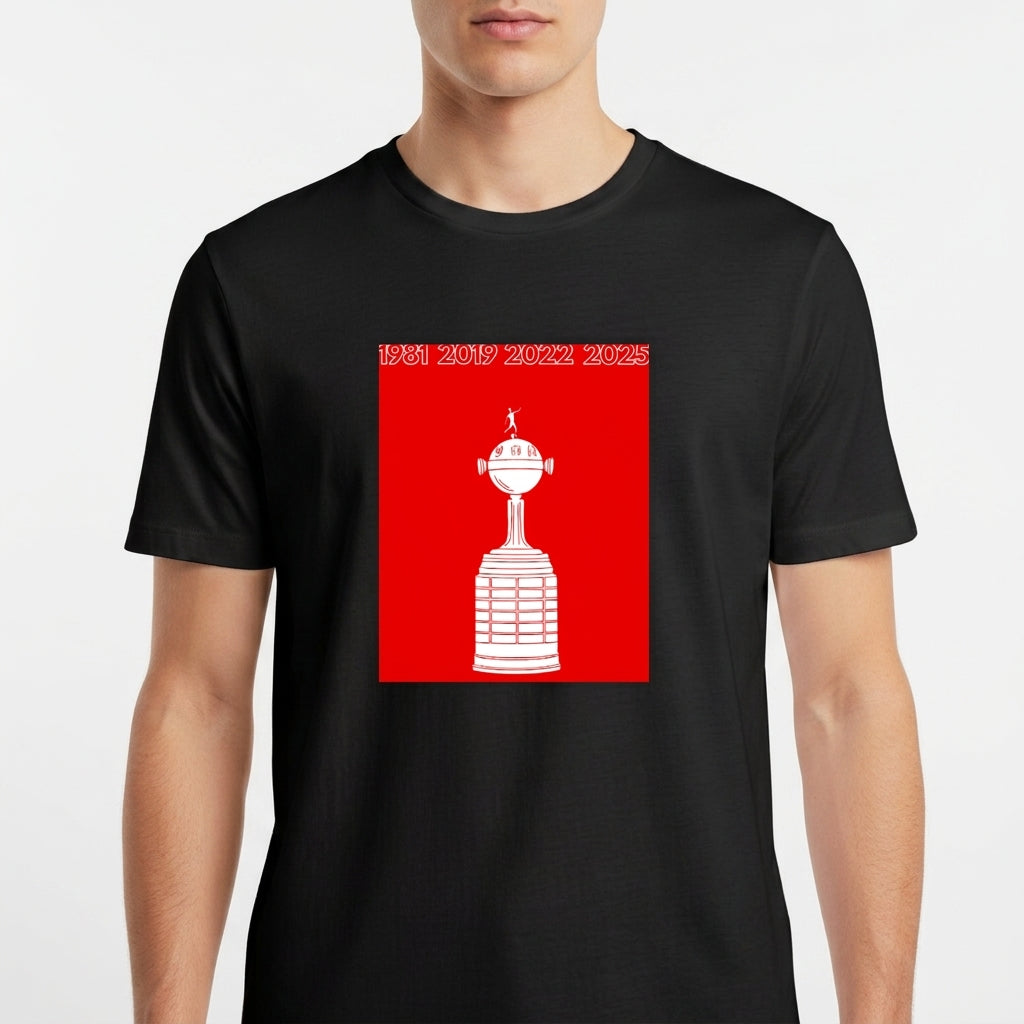 "Camiseta Básica "É Tetra! Tetra da Liberta!"" Camiseta Básica Unissex
