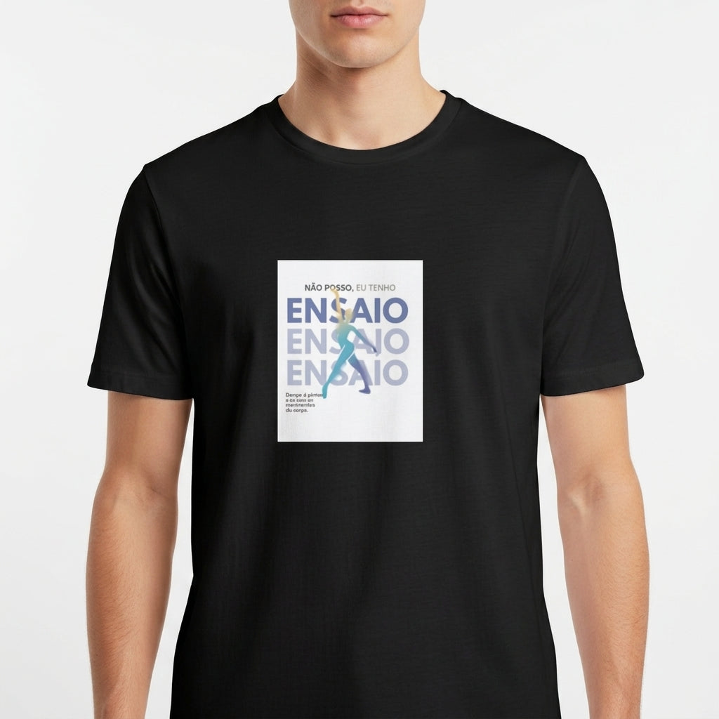 "Camiseta Ballet" Camiseta Básica Unissex