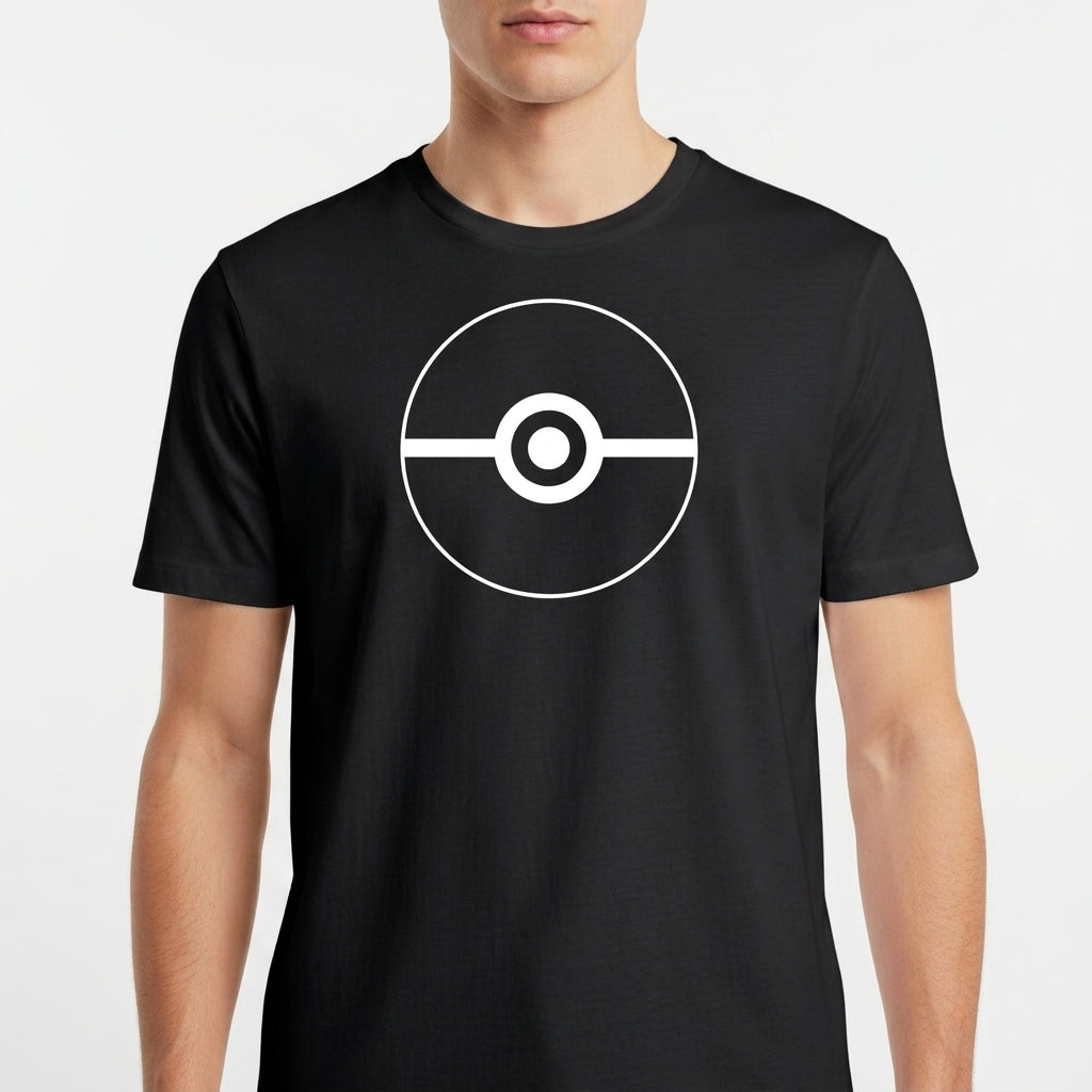 "Pokebola Simples - Camiseta Premium Unissex Base" Camiseta Básica Unissex
