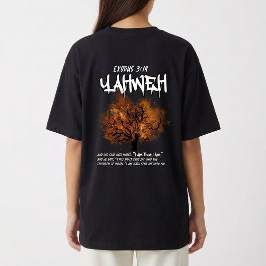"Camiseta Oversized | YAHWEH" Camiseta Oversized Básica