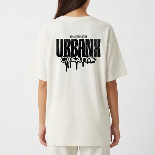 "Camiseta Urbanx Over Born.." Camiseta Oversized Básica