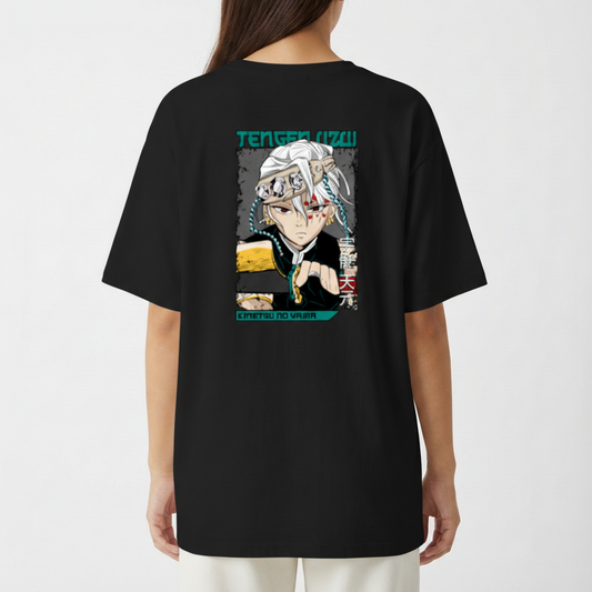 "Camiseta Mestre Uzui Oversized" Camiseta Oversized Básica