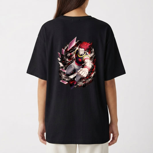 "Phantom Requiem - Hisoka Edition" Camiseta Oversized Básica