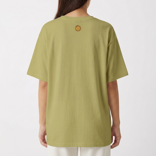 "Foró é patrimônio lateral" Camiseta Oversized Básica