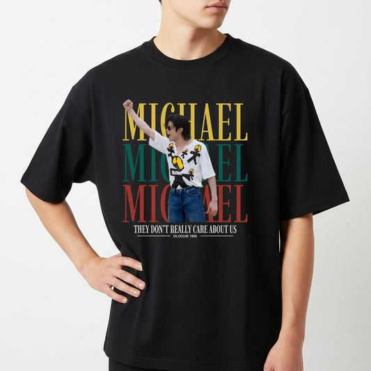 "Oversized Básica MJ Olodum 1996" Camiseta Oversized Básica