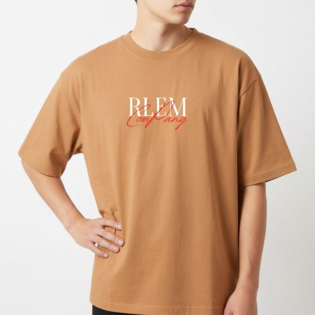 "Camiseta Oversized RlemCompany Modern" Camiseta Oversized Básica