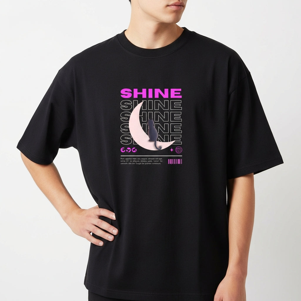 "Camiseta Oversized Essential Urban" Camiseta Oversized Básica