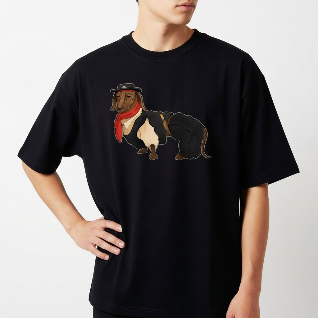 "SALCHIPAO OVERSIZED" Camiseta Oversized Básica