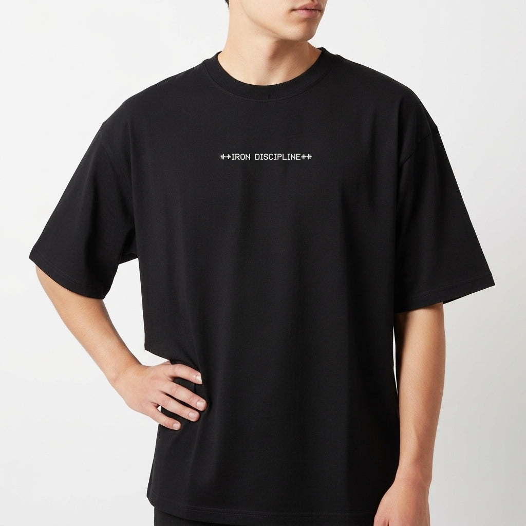 "Camiseta Oversized Básica "SLIM LOGO"" Camiseta Oversized Básica