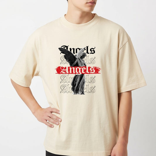 "STREETWEAR ANGELS OVERSIZED" Camiseta Oversized Básica