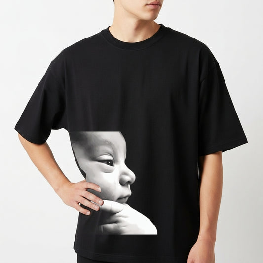 "BABY REFLECTIONS" Camiseta Oversized Básica