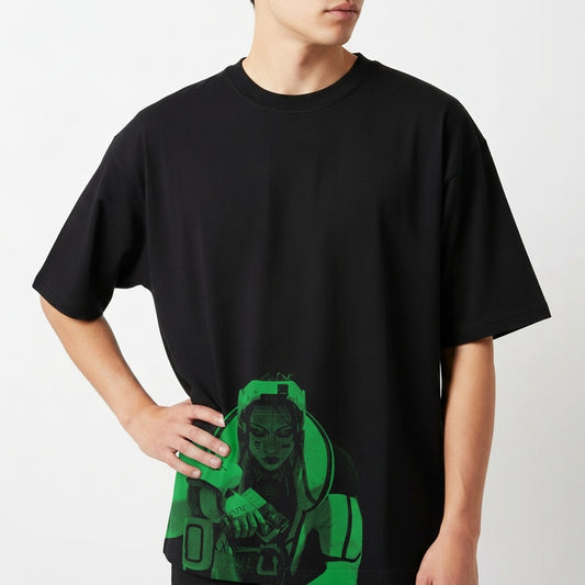 "MARATOM versized" Camiseta Oversized Básica