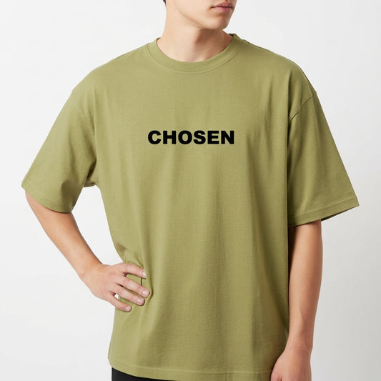 "COLEÇÃO - CHOSEN" Camiseta Oversized Básica