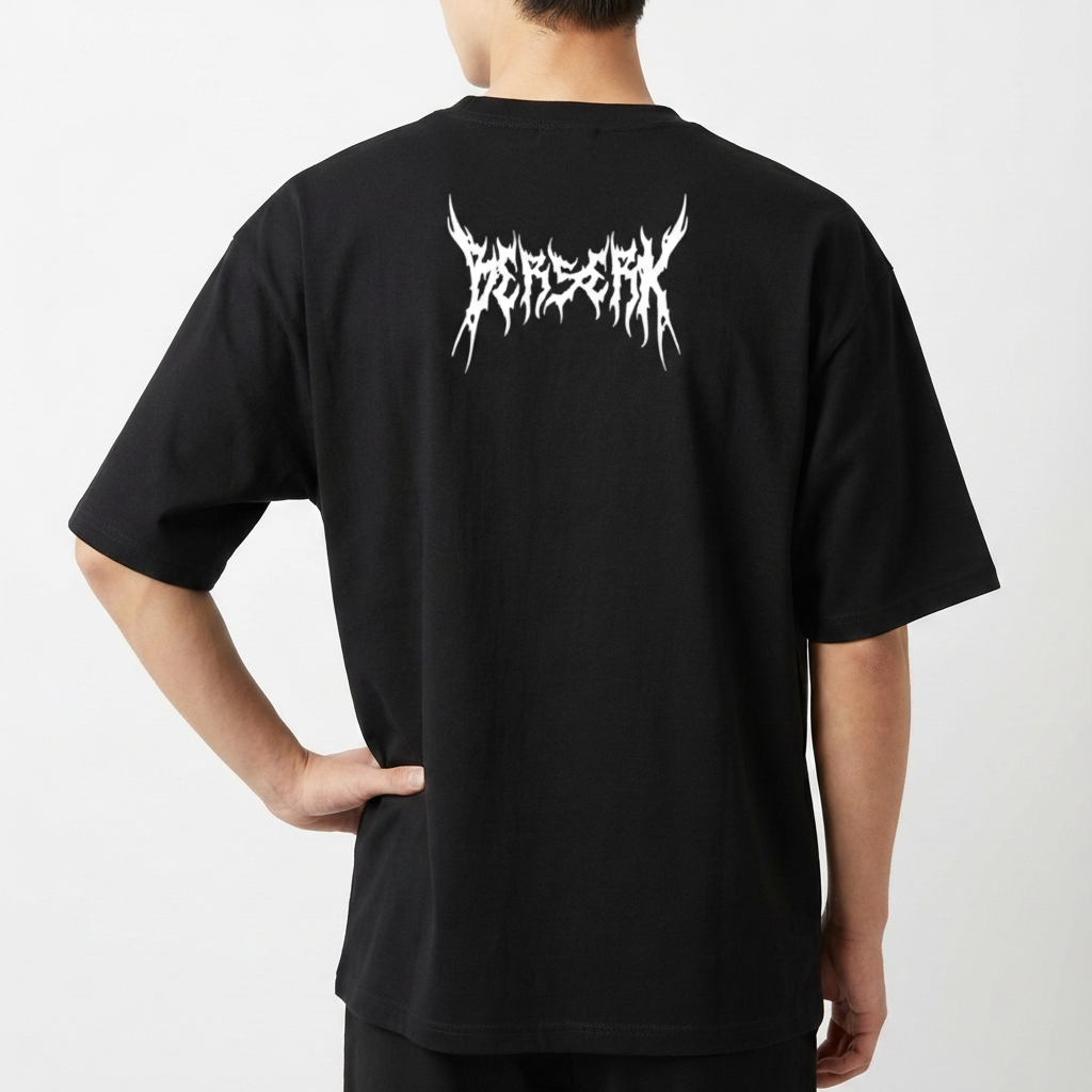 "Camiseta Ovrsized Berserk" Camiseta Oversized Básica