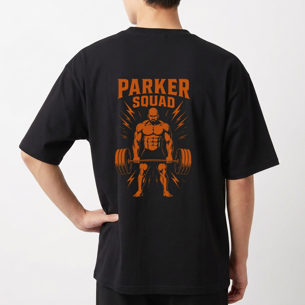 "Paker -lift" Camiseta Oversized Básica