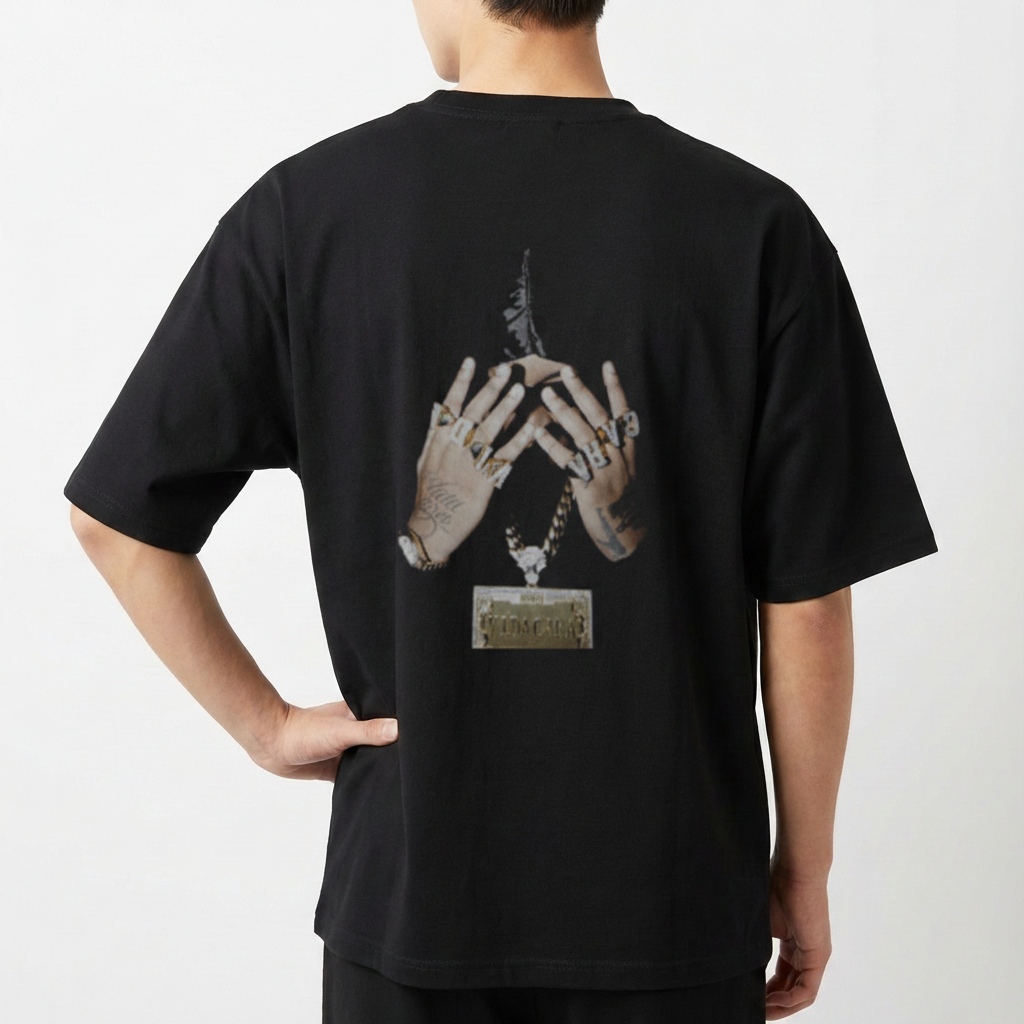 "Camiseta Orochi Vida Cara Oversized" Camiseta Oversized Básica