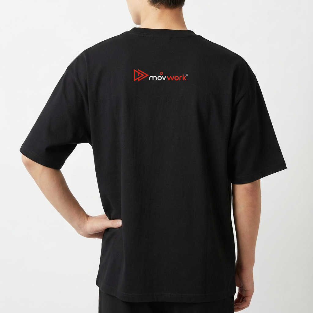 "Oversized" Camiseta Oversized Básica