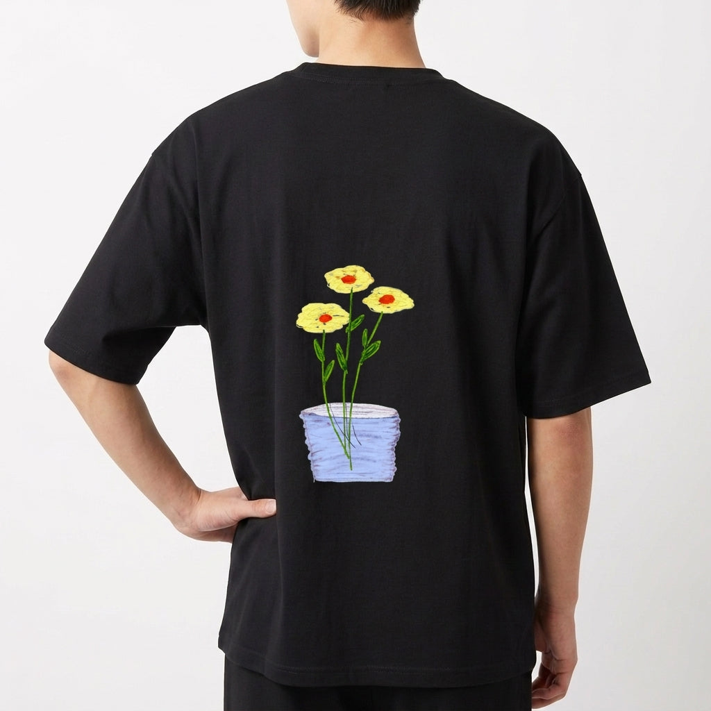 "A colheita é inevitável." Camiseta Oversized Básica