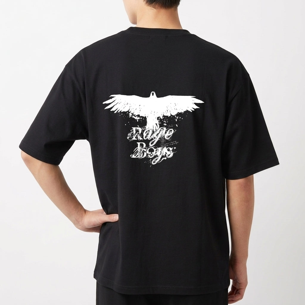 "T-Shirt Crow Basic" Camiseta Oversized Básica