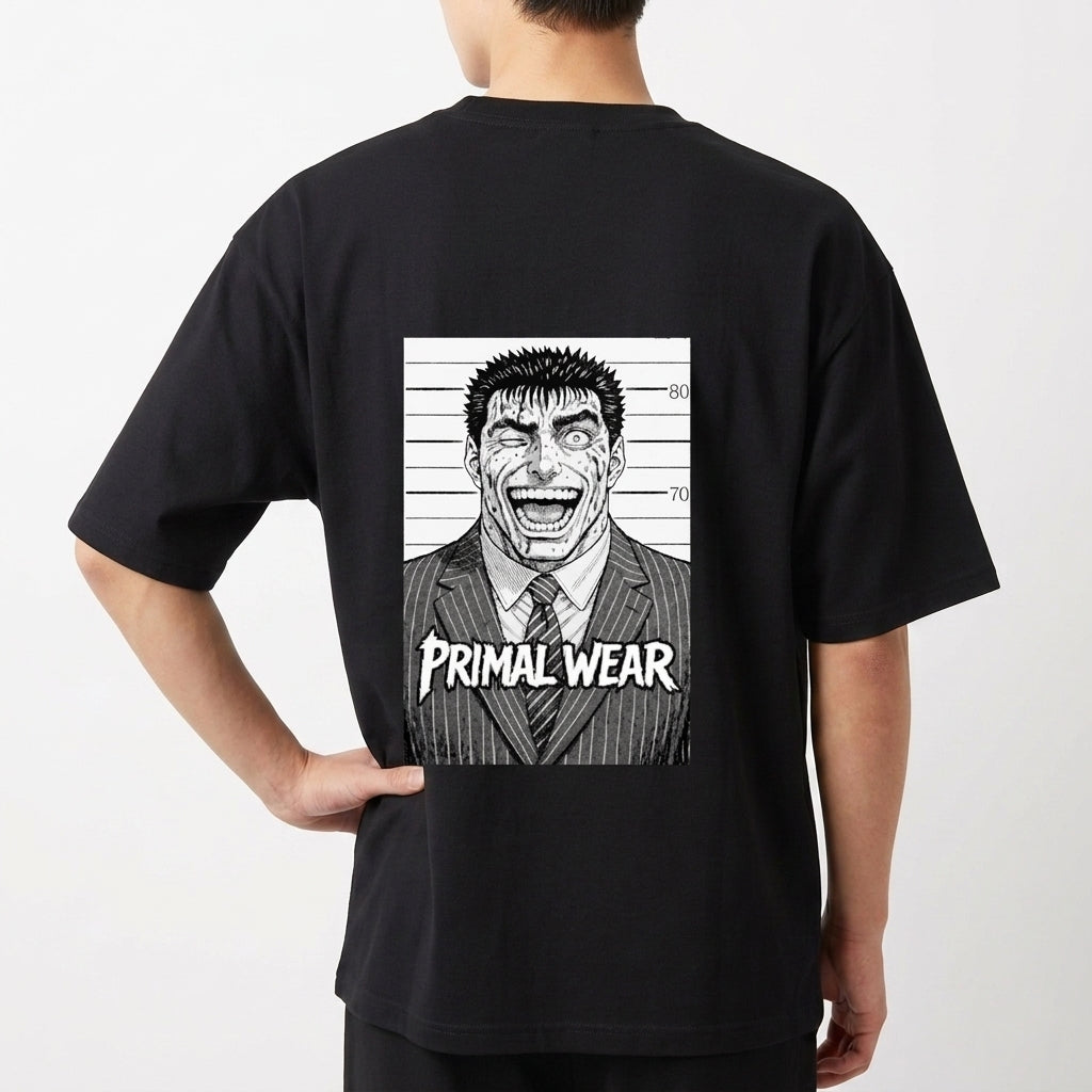 "Primal Wear – Split Mind" Camiseta Oversized Básica