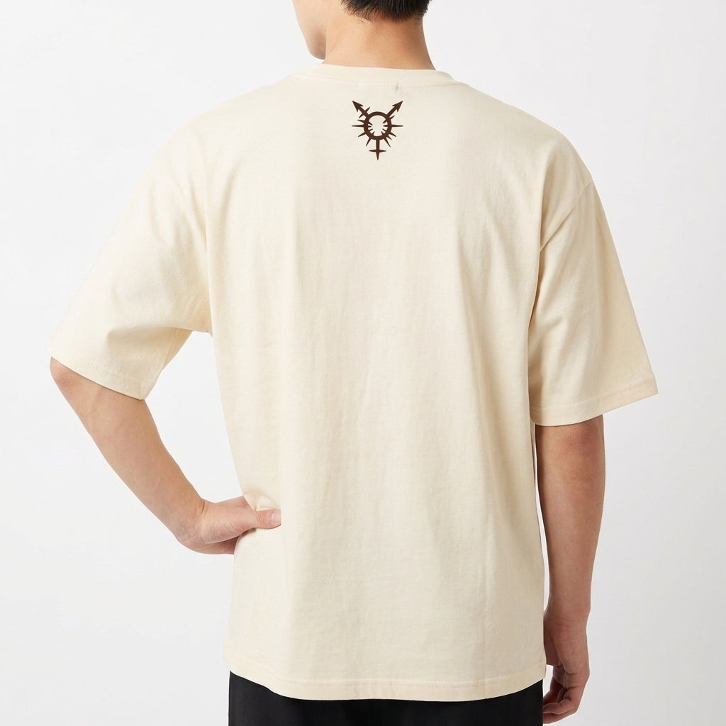 "EALA QUEM? ELE DELE FRONTAL" Camiseta Oversized Básica