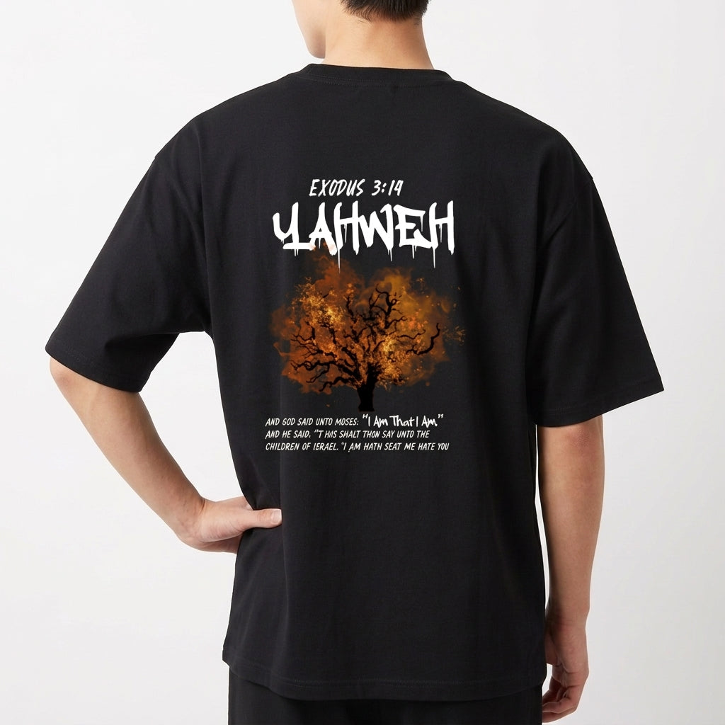"Camiseta Oversized | YAHWEH" Camiseta Oversized Básica
