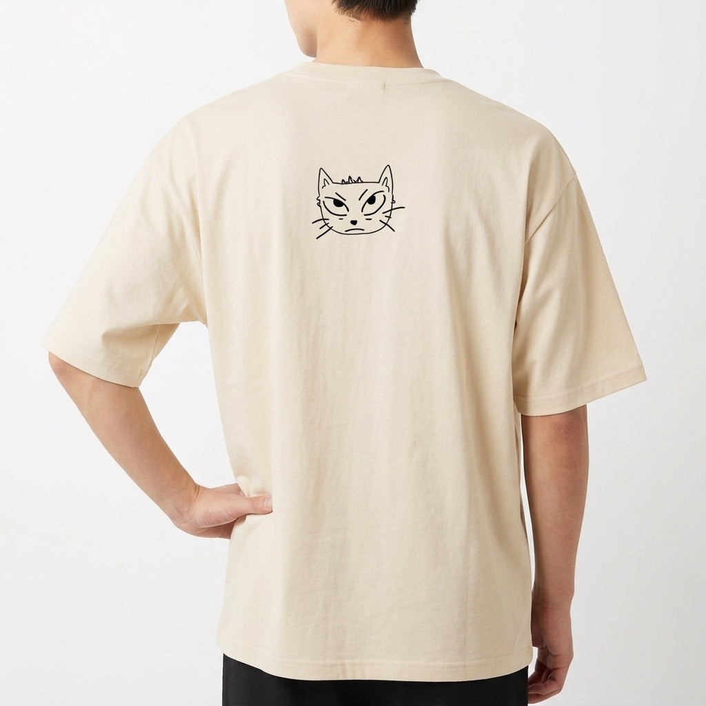 "Gatos rostinhos" Camiseta Oversized Básica