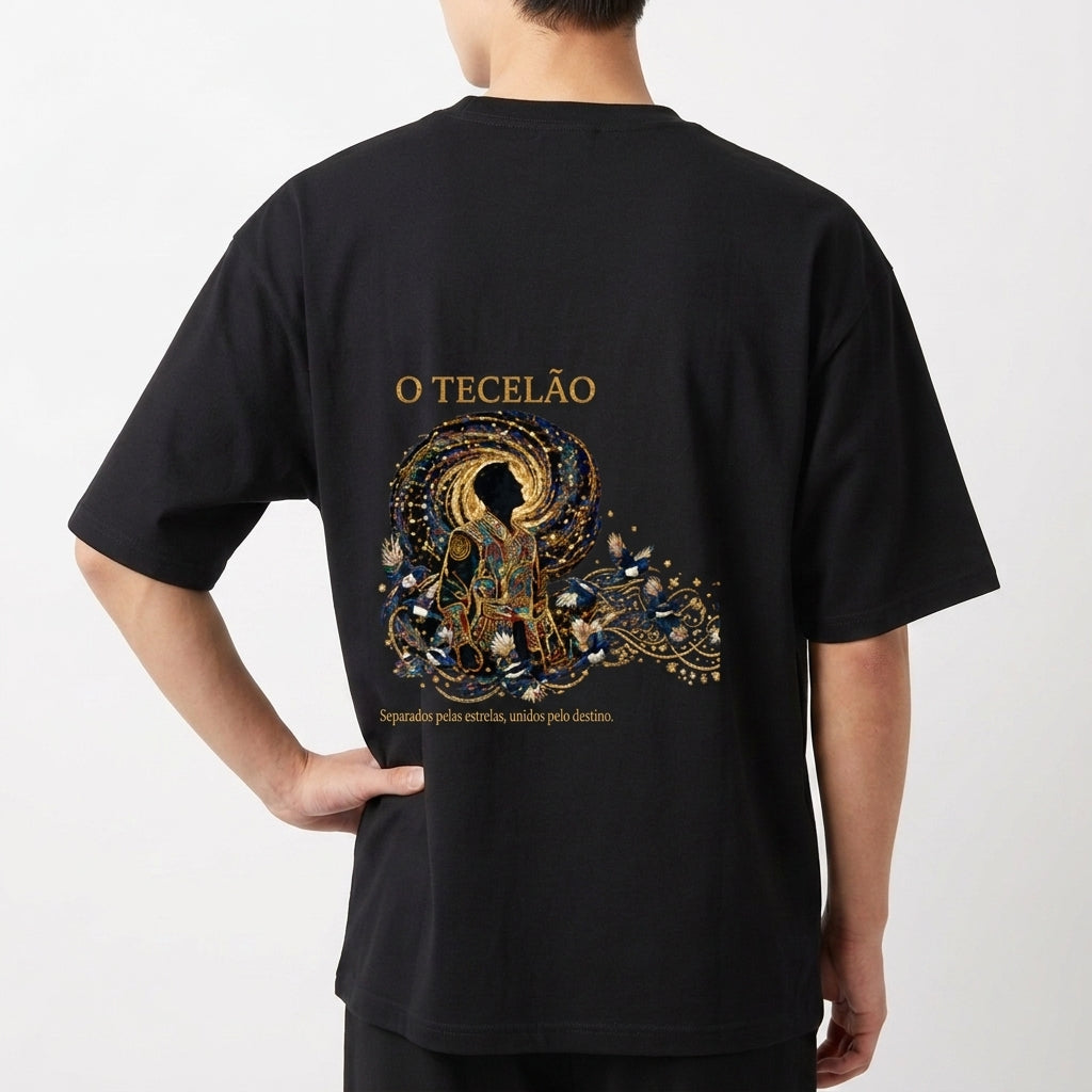 "Fios do Destino" Camiseta Oversized Básica