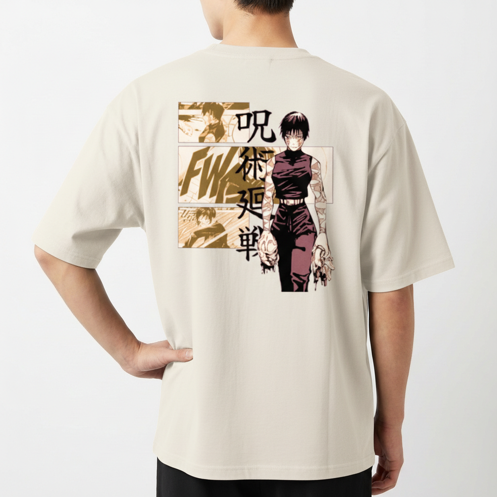 "Camiseta Maki Oversized Off White" Camiseta Oversized Básica