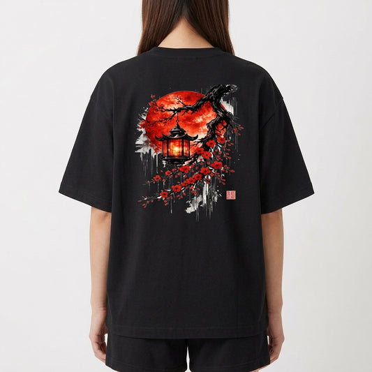 "LUNOVA - Lua do Silêncio" Camiseta Oversized Premium