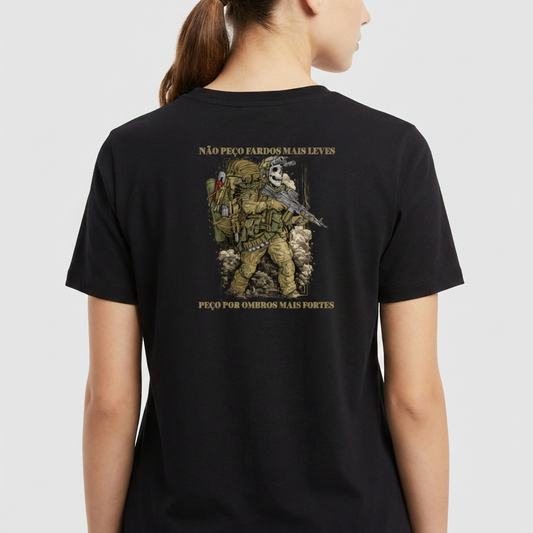 "Ombros Fortes Premium" Camiseta Premium Unissex