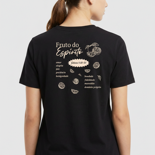 "Camisa Fruto do Espírito" Camiseta Premium Unissex