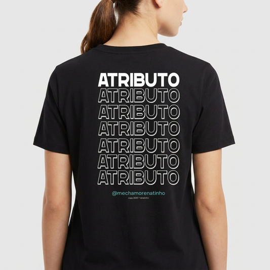 "Camiseta Atributo" Camiseta Premium Unissex