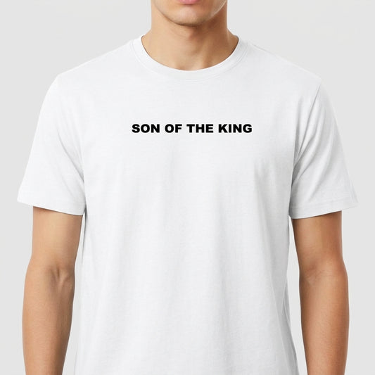 "COLEÇÃO 05 - SON OF THE KING" Camiseta Premium Unissex