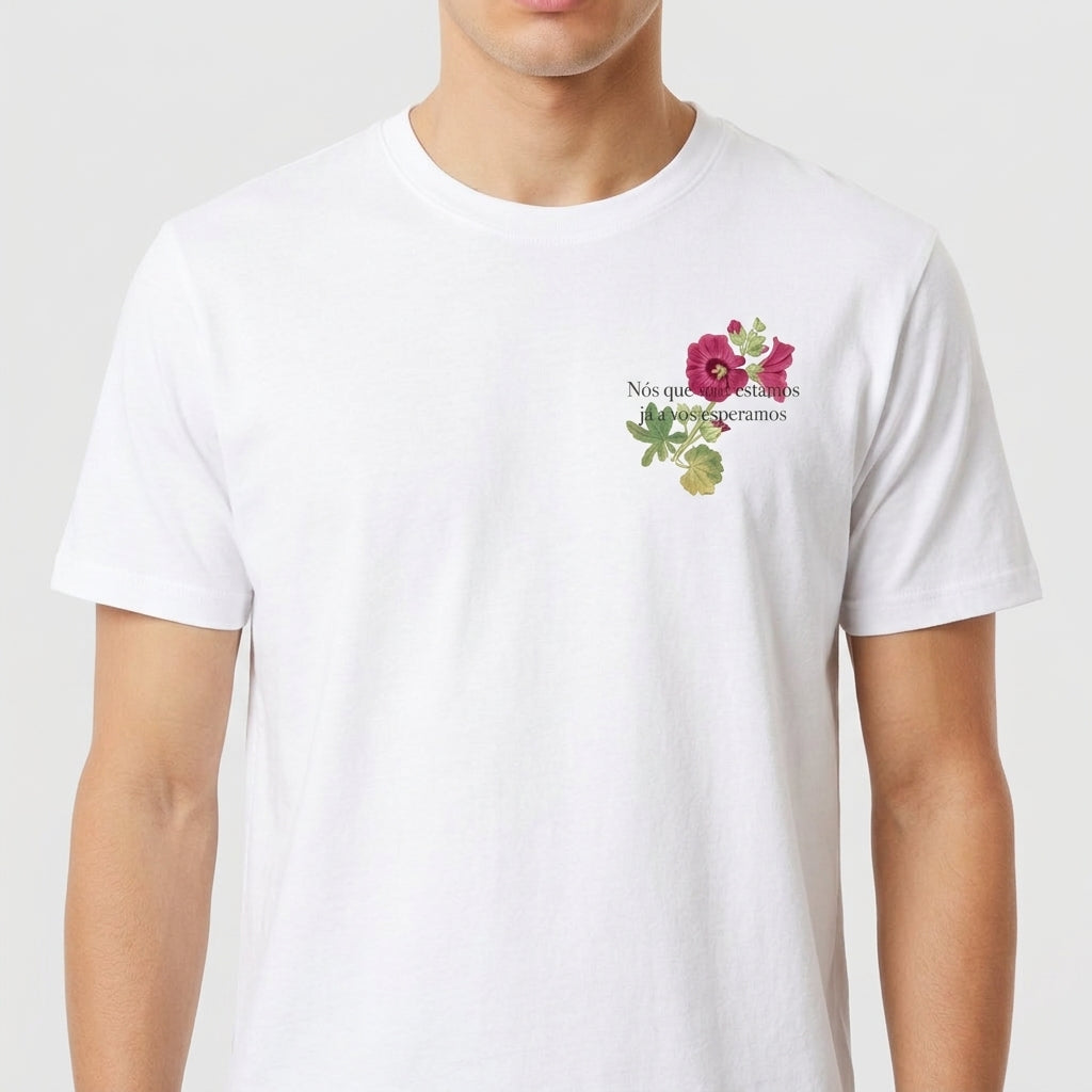 "Nós que aqui estamos" Camiseta Premium Unissex