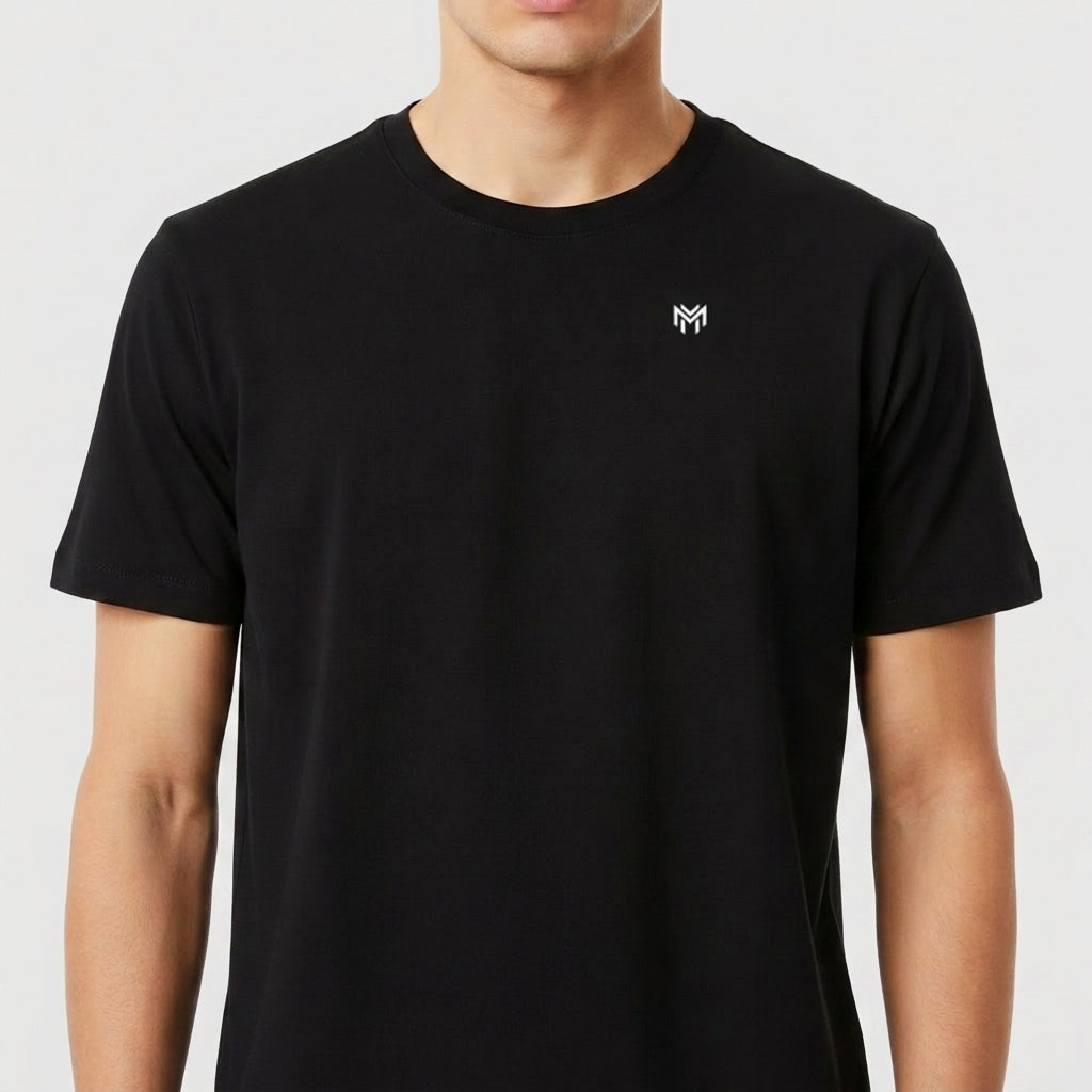 "Camiseta básica logo peito esquerdo" Camiseta Premium Unissex