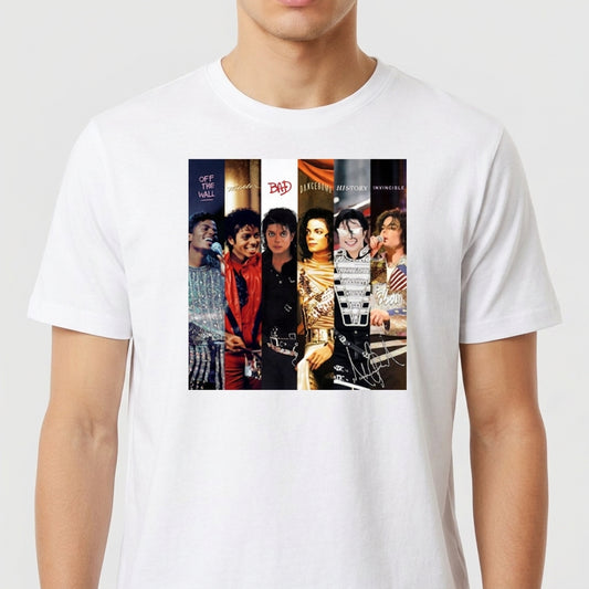 "Camiseta Premium Unissex Eras Michael Jackson" Camiseta Premium Unissex