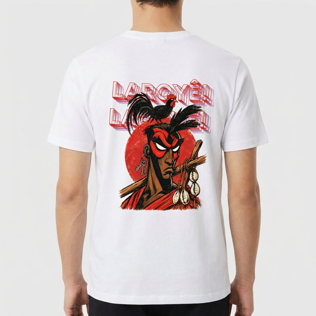 "Camiseta Laroyê Exu Vintage" Camiseta Premium Unissex