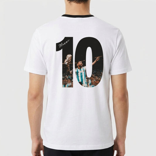 "Camiseta Messi - LEGACY - Numbers Series" Camiseta Premium Unissex