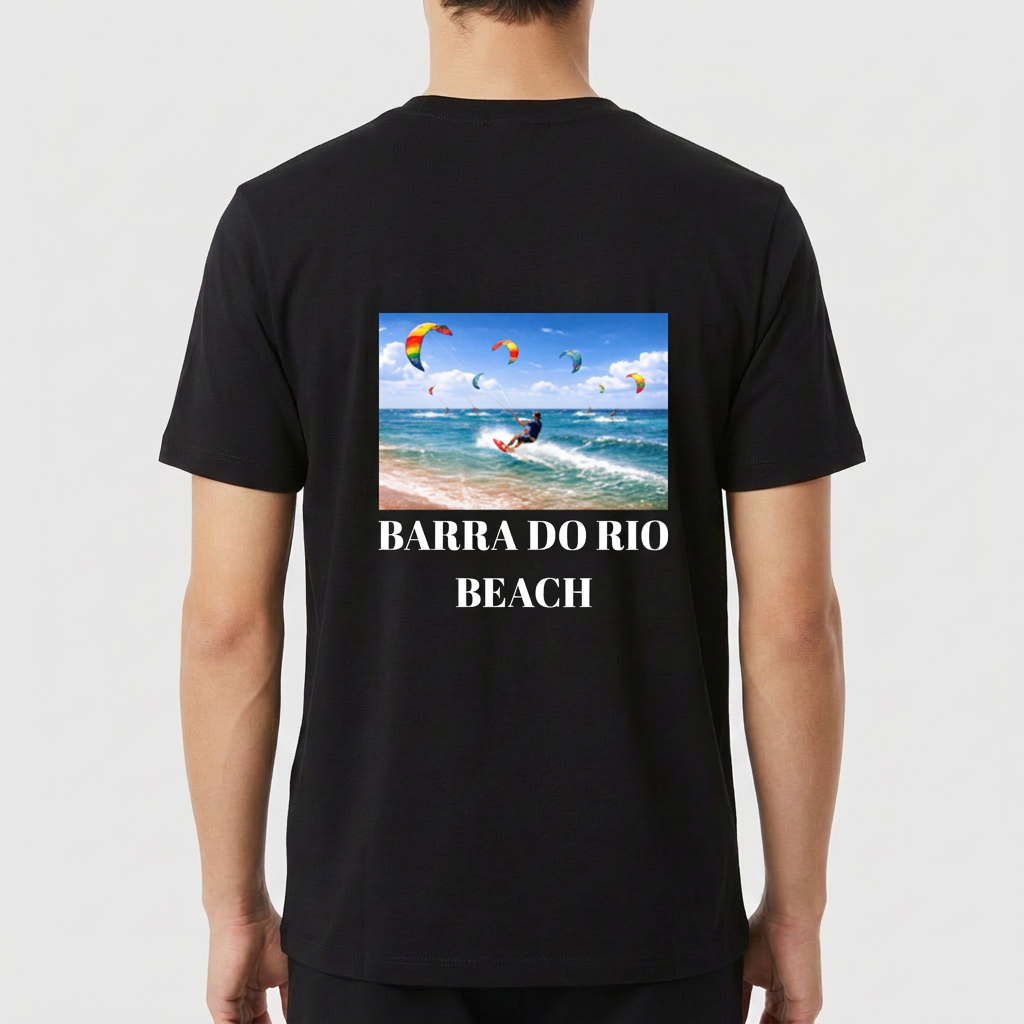 "CAMISETA PREMIUM UNISSEX BARRA DO RIO KITE" Camiseta Premium Unissex